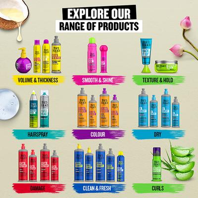 Bed Head Tigi Dirty Secret Dry Shampoo Spray Instant Refresh and Go for Day 2 Hair 300 ml - Dry Shampoos & Conditioners