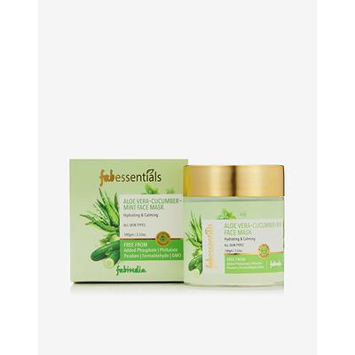 Fabessentials Aloe Vera Cucumber Mint Face Mask 100 gm - Face Packs
