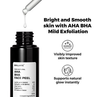 Brillare AHA BHA Face Peel For Smoother, Blemish-free Skin 30 ml - Scrubs & Exfoliants