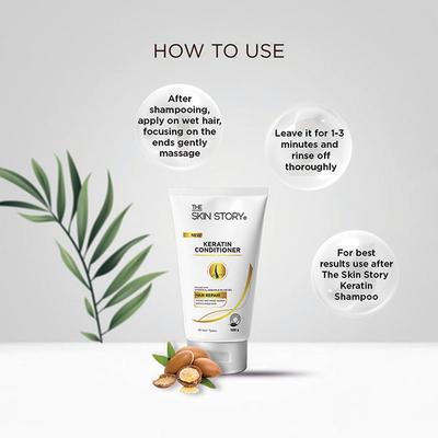 The Skin Story Keratin Conditioner 100 gm - Conditioners