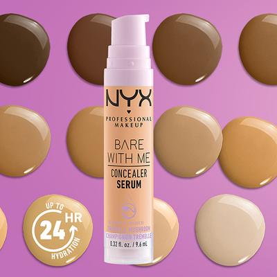 NYX Professional Makeup Bare With Me Serum And Calm Concealer Tan 9.6 ml - Concealer