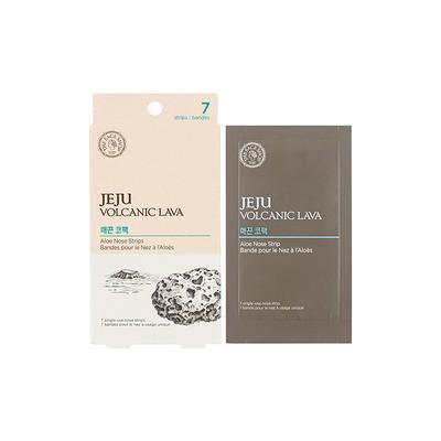 The Face Shop Jeju Volcanic Lava Aloe Nose Strip 7'S - Others
