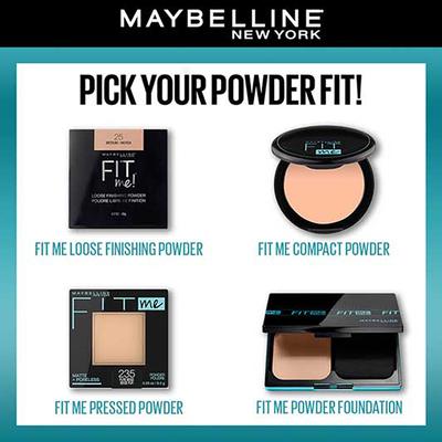 Maybelline New York Fit Me 12Hr Oil Control Compact 310 Sun beige 8 gm - Compact Powder