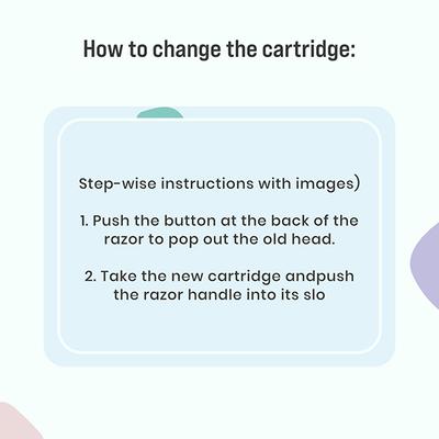 Sirona 5 Blade Cartridge Hair Removal Razor Refills for Women - Pack of 2 1's - Razors & Cartridges