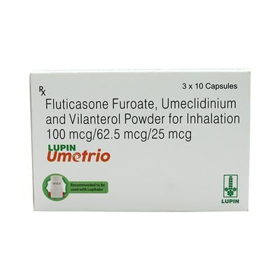 UMETRIO Capsule 3x10's - Asthma/COPD-Ast