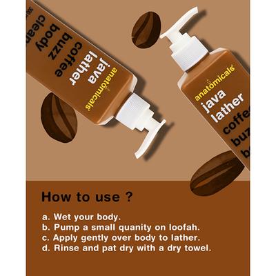 Anatomicals Coffee Buzz Body Cleanser 300 ml - Shower Gels & Body Wash