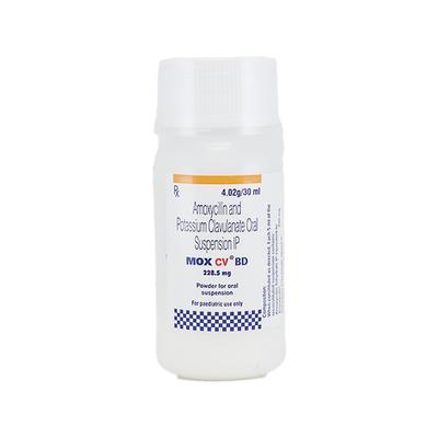 MOX CV BD 228.5mg Oral Suspension 30ml - Bacterial Infections-Pen