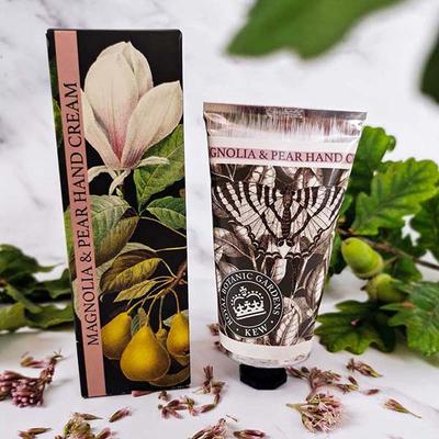The English Soap Company - Royal Botanic Gardens, Kew - Magnolia And Pear Hand Cream 75 ml - Lotions & Creams
