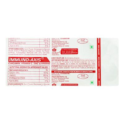 IMMUNO AXIS Tablet 10's - Supplements-Vam