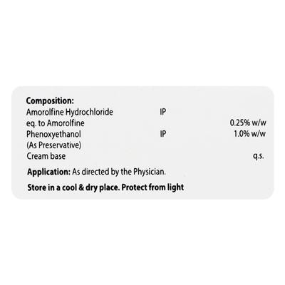 AMROLTRU 0.25% Cream 15gm - Fungal Infections-Taa