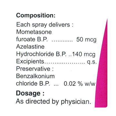 RYALTRIS AZ 9.5 Nasal Spray 75md - Nasal Congestion-Nas