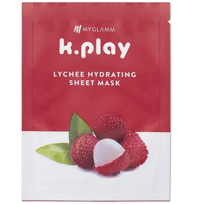 Myglamm K.Play Lychee Hydrating Sheet Mask 20 Gm - Sheet Masks