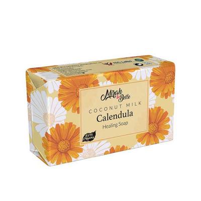 Mirah Belle Organic Coconut Milk Calendula Healing Soap 125 gm - Shower Gels & Body Wash