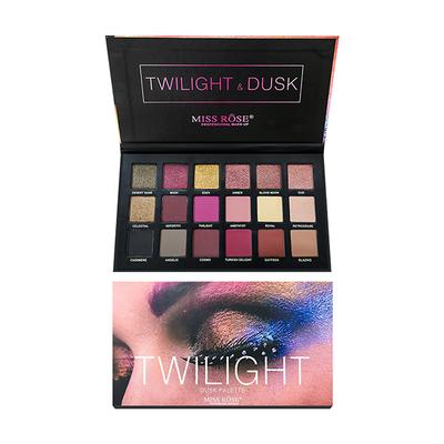 Miss Rose 18 Color Glitter & Matte Eyeshadow Palette 7001 - 013 20 gm - Face Palettes