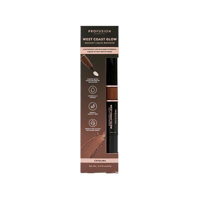 Profusion Cosmetics West Coast Glow Radiant Liquid Bronzer Catalina (2ml) - Contour