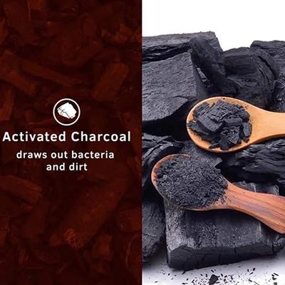 Ustraa Deo Soap for Men - Activated Charcoal (Pack of 8 x 100 gm) - Soaps