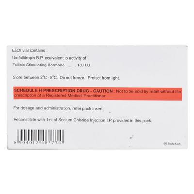 Diva Fsh 150 IU Injection 1'S - Hormonal Therapy-Tro