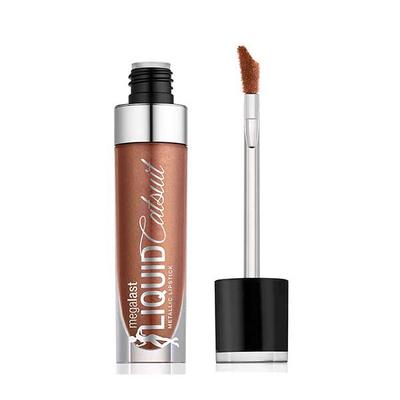Wet N Wild Megalast Liquid Catsuit Metallic Lipstick - Satin Sheets 5.7 gm - Lipsticks