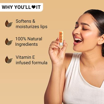 Iba Moisture Rich Lip Balm - Cocoa Vanilla 4.5 gm - Lip Balms