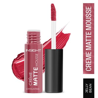 Insight Cosmetics Creme Matte Mousse Jelly Bean 6.5 gm - Liquid Lipsticks