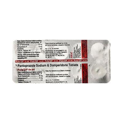 Pole DP 10/20mg Tablet 10'S - Ulcer/Reflux/Flatulence-Aaa