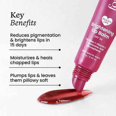 Foxtale Glazed Lips Brightening Lip Balm - Light Mauve Glaze 12 g - Lip Balms