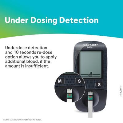 Accu-Chek Active Test Strip 10's - Blood Glucose Monitors/Strips