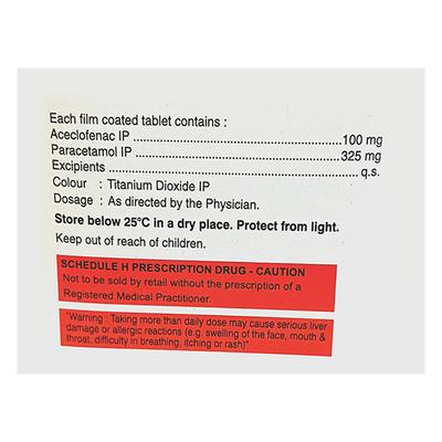 Vetory P Tablet 10'S - Pain relief-Nsa