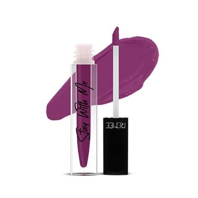 Renee Stay With Me Matte Lip Color Thirst For Wine 5 ml - Liquid Lipsticks
