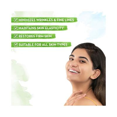 Mamaearth Bye Bye Face Cream For Women Anti Ageing For Fine Line & Wrinkles with Green Tea & Collagen 30 gm - Face Moisturizers