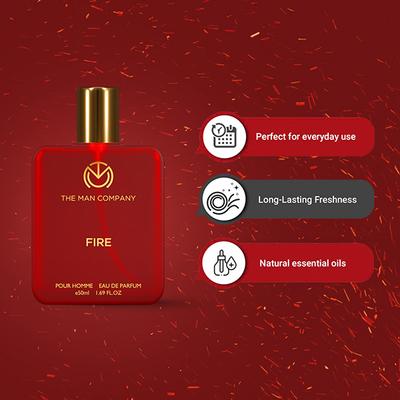The Man Company Fire Eau De Parfum 50 ml - Men Perfumes (Edt/Edp)