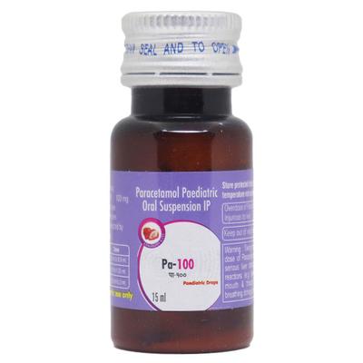 PA 100 STRAWBERRY BLAST PAEDIATRIC Drops 15ml - Fever-Ana