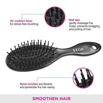 Vega Cushion Brush (R3 - CB) 60 gm - Hair Brushes