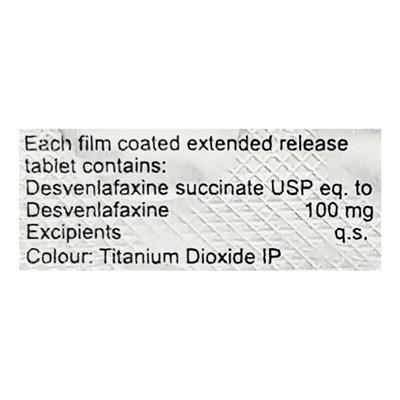 Zyven OD 100mg Tablet 10'S - Depression-Ant