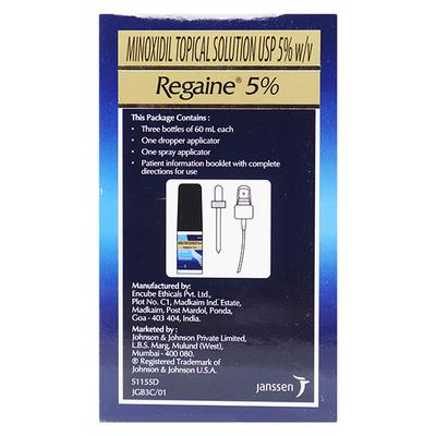 Regaine 5% Solution 3X60ml - Hair Loss-Oth