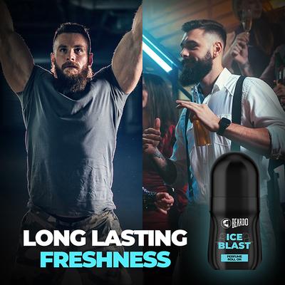 Beardo Ice Blast Perfume Roll On 50 ml - Men Deodorants/Roll-Ons