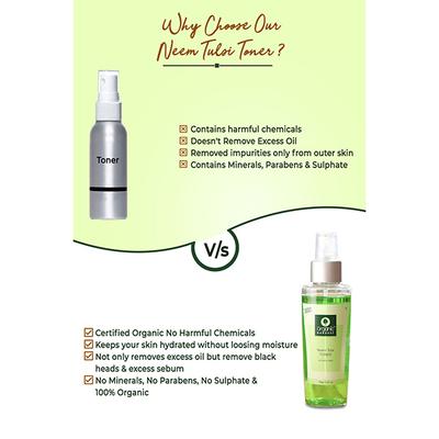 Organic Harvest Face Toner - Neem Tulsi 125 ml - Toners