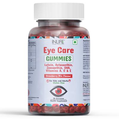 Inlife Eye Care Gummies - Strawberry Mix 30's - Vital Health