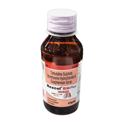 REXCOF BM PLUS Syrup 100ml - Cough And Cold-Cou