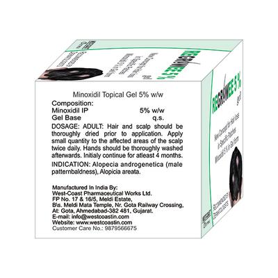 REGROWEE 5% Gel 50gm - Hair Loss-Oth