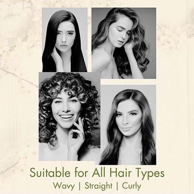 Allure Bamboo Paddle Hair White brush 1's - Hair Brushes