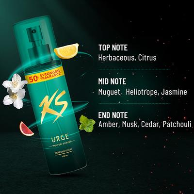 Ks Urge Powseries 135 ml - Men Deodorants/Roll-Ons