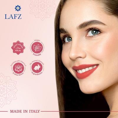 Lafz Velvet Matte Lip Stick, Parisian Peach 4.5 gm - Lipsticks