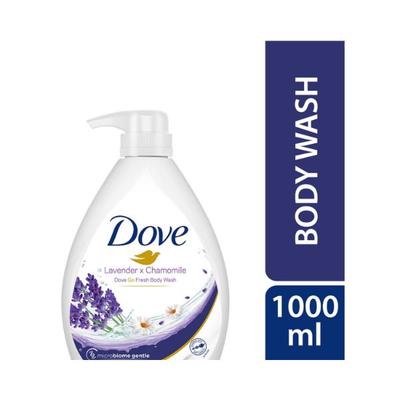 Dove Lavender & Chamomile Go Fresh Body Wash with Relaxing Floral Scent 1000 ml - Shower Gels & Body Wash