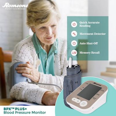 Romsons BPX Plus Blood Pressure Monitor 1's - Blood Glucose Monitors/Strips