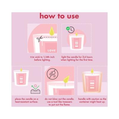 Love Beauty And Planet Murumuru Butter & Rose Candle 200 gm - Others