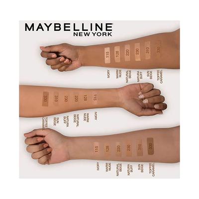 Maybelline New York Fit Me Matte+Poreless Liquid Foundation Tube, 128 , SPF 22, 18ml - Foundation
