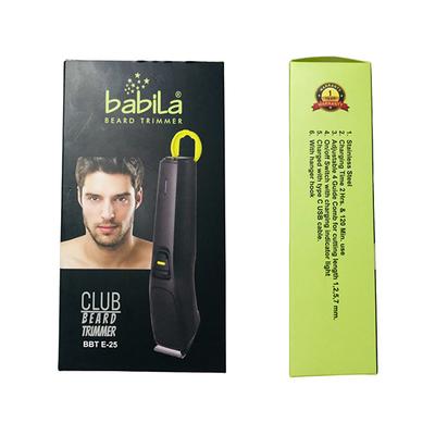 Babila Club Beard Trimmer-BBT-E25 120 gm - Trimmers