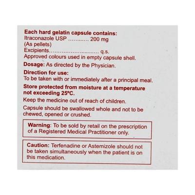 Itaphyte 200mg Capsule 10'S - Fungal Infections-Anf