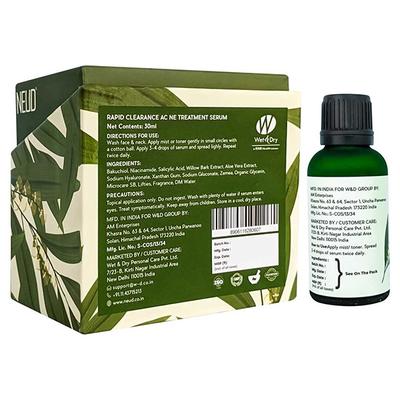 NEUD Rapid Clearance Acne Treatment Serum With Salicylic Acid, Bakuchiol and Niacinamide (30 ml X 2) 2's - Face Gels